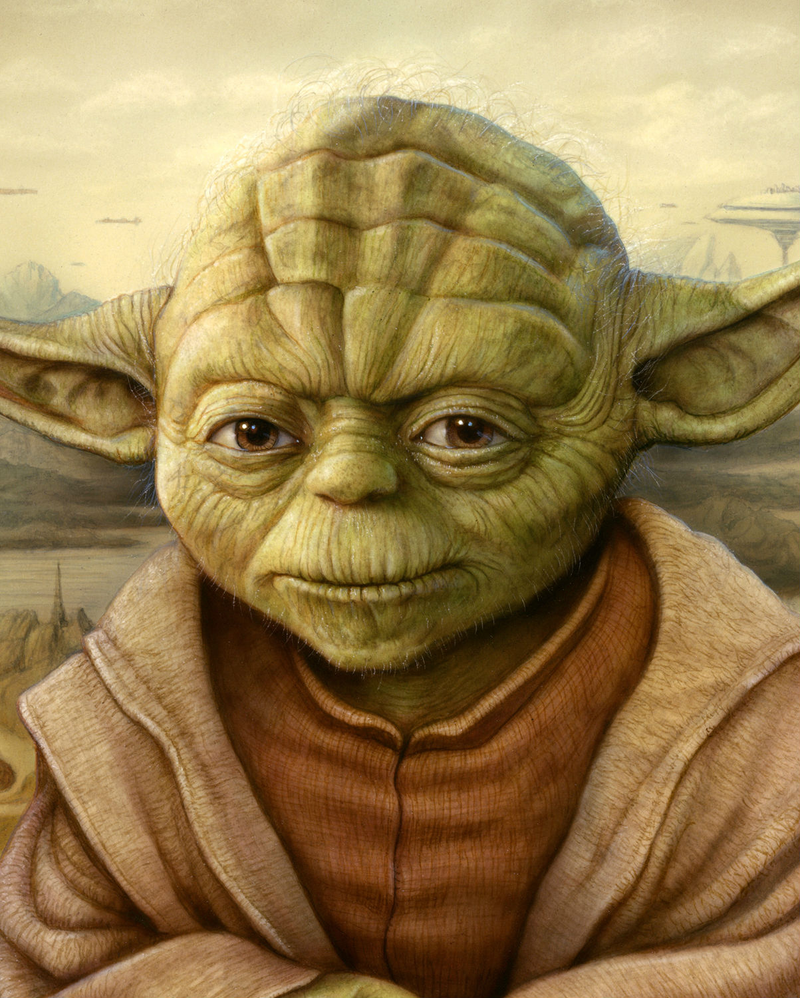 Illustration for article titled These Paintings and Sculptures in the Official Star Wars Art Show Are Insanely Gorgeous